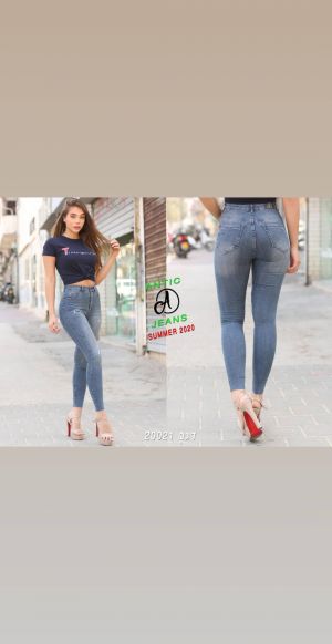 MahaFashion מכנסיים מכנס גינס Antic